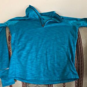 Women’s Pony half zip sweatshirt